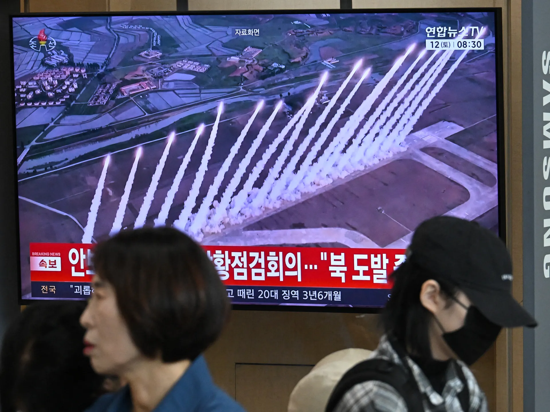 Coreia do Norte dispara mísseis balísticos na costa leste, diz Seul
