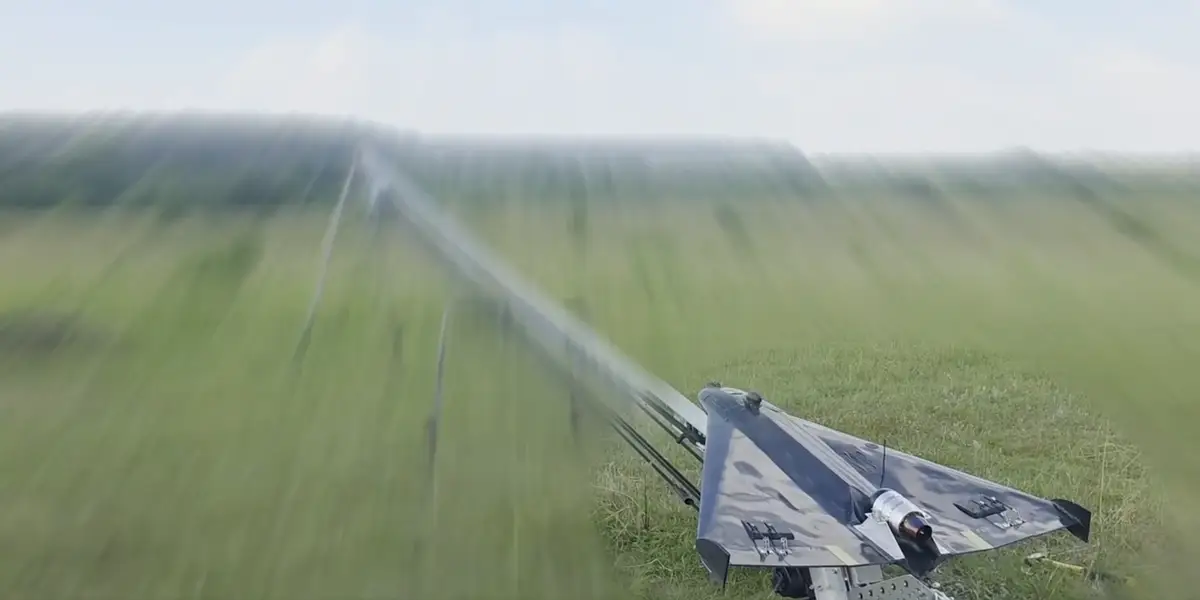 A resposta da Ucrânia ao drone a jato da Rússia