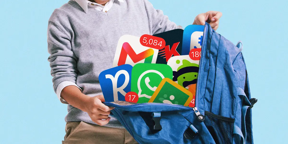 Pais afogam-se em aplicativos escolares para retirada, notas e esportes infantis