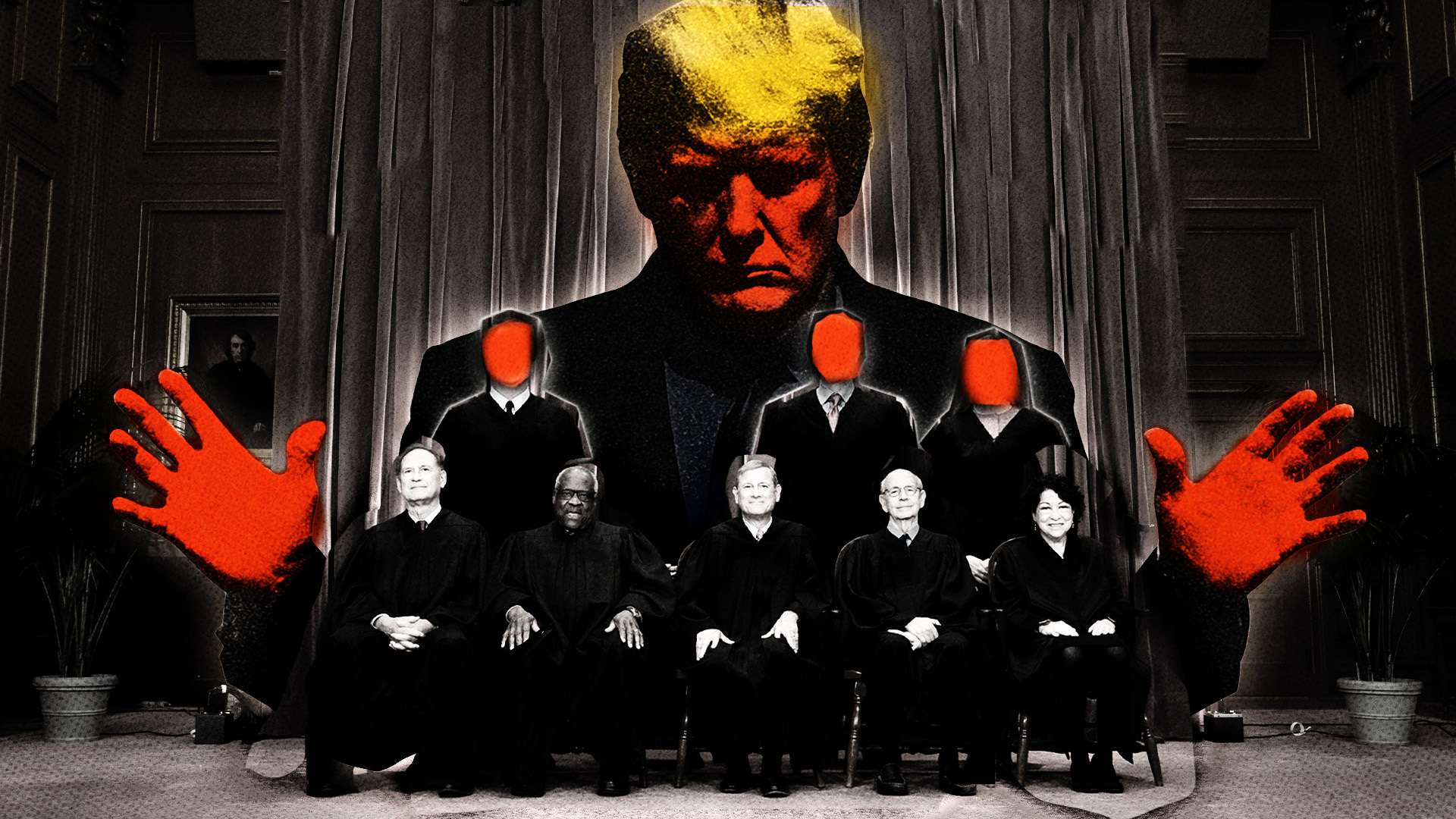 Trump condena novamente seus indicados à Suprema Corte por considerá-los covardes e discordarem dele