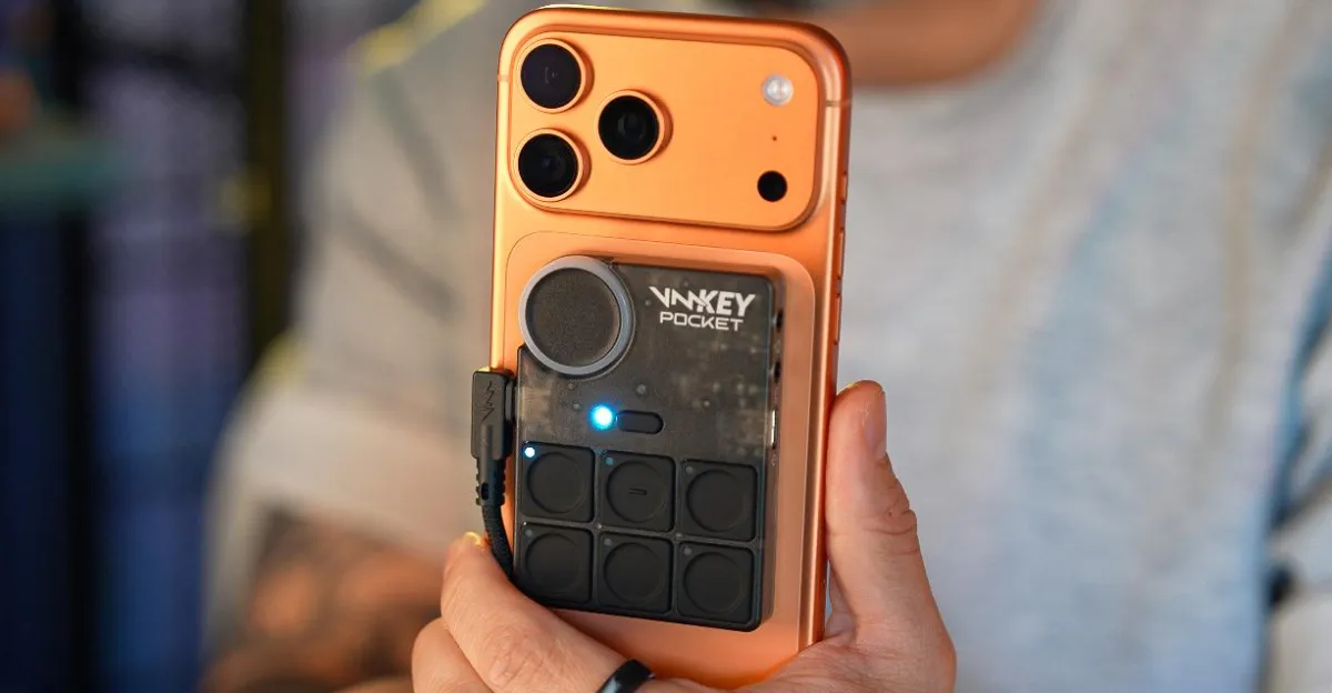 O novo dispositivo de bolso da Voicemod traz mudança de voz em tempo real para o seu telefone
