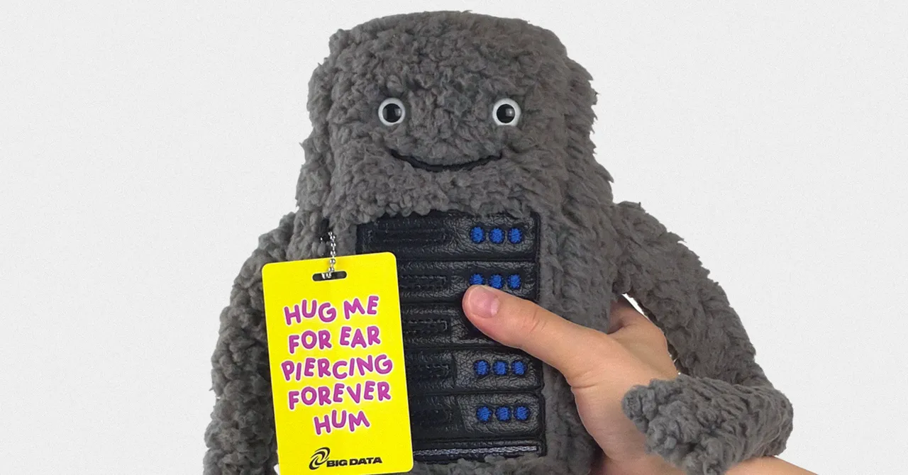 Adote Este Pelúcia de Centro de Dados e Ouça Seu Grito Agudo